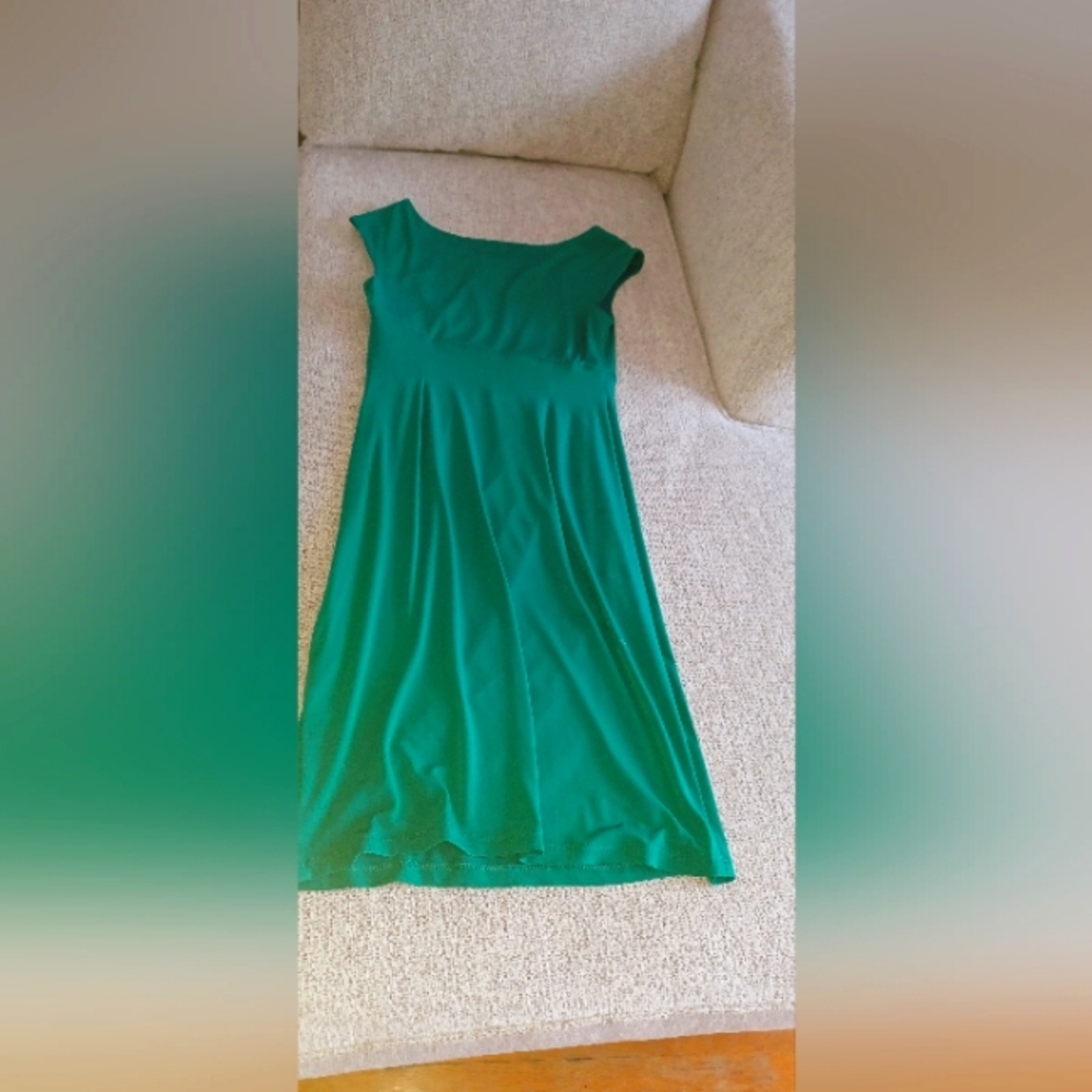 Green dress